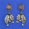 Oxidised Classic Earring With Oxidised Plating