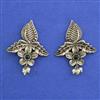 Oxidised Classic Earring With Oxidised Plating
