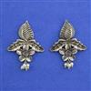 Oxidised Classic Earring With Oxidised Plating