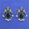 Oxidised Classic Earring With Oxidised Plating