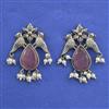 Oxidised Classic Earring With Oxidised Plating