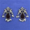 Oxidised Classic Earring With Oxidised Plating
