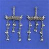 Oxidised Classic Earring With Oxidised Plating