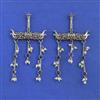 Oxidised Classic Earring With Oxidised Plating
