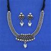 Oxidised Classic Necklace With Oxidised Plating