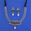 Oxidised Classic Necklace With Oxidised Plating
