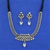 Oxidised Classic Necklace With Oxidised Plating