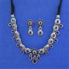Oxidised Classic Necklace With Oxidised Plating