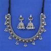 Oxidised Classic Necklace With Oxidised Plating