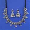 Oxidised Classic Necklace With Oxidised Plating