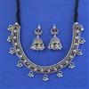 Oxidised Classic Necklace With Oxidised Plating