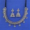 Oxidised Classic Necklace With Oxidised Plating