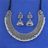 Oxidised Classic Necklace With Oxidised Plating
