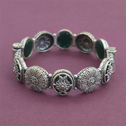 Oxidised Openable Kada With Oxidised Plating