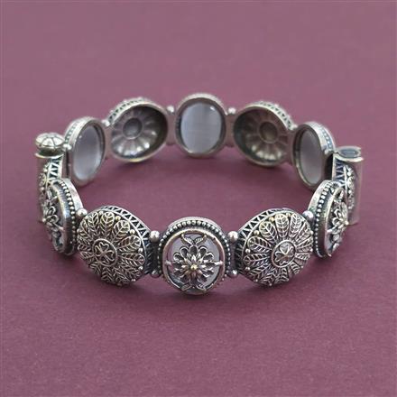 Oxidised Openable Kada With Oxidised Plating