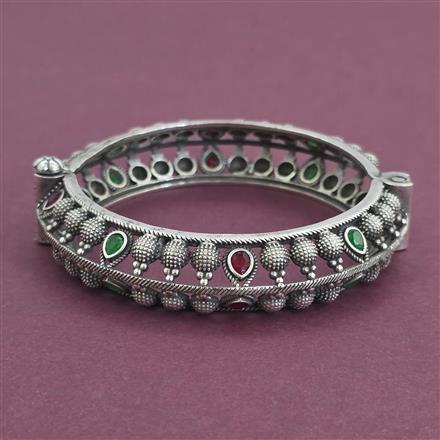 Oxidised Openable Kada With Oxidised Plating