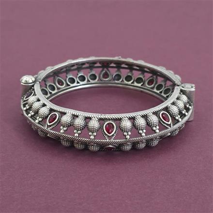 Oxidised Openable Kada With Oxidised Plating