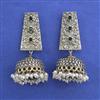 Oxidised Jhumki With Oxidised Plating