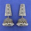 Oxidised Jhumki With Oxidised Plating