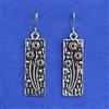 Oxidised Classic Earring With Oxidised Plating
