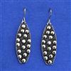 Oxidised Classic Earring With Oxidised Plating