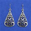 Oxidised Classic Earring With Oxidised Plating