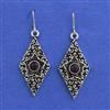 Oxidised Classic Earring With Oxidised Plating