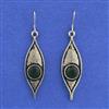 Oxidised Classic Earring With Oxidised Plating