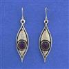 Oxidised Classic Earring With Oxidised Plating