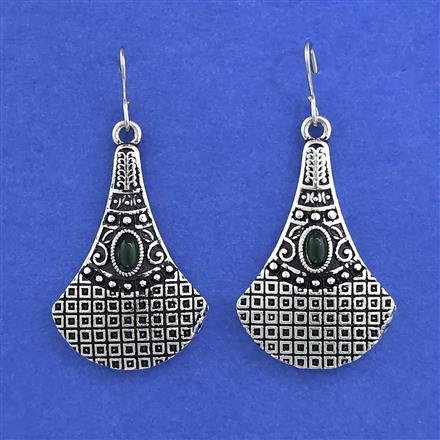 Oxidised Classic Earring With Oxidised Plating