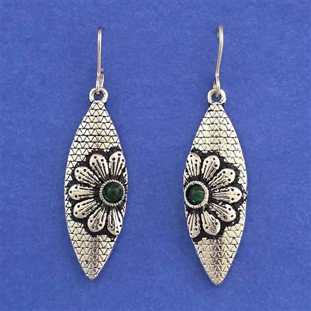 Oxidised Classic Earring With Oxidised Plating