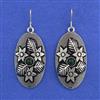 Oxidised Classic Earring With Oxidised Plating