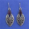 Oxidised Classic Earring With Oxidised Plating