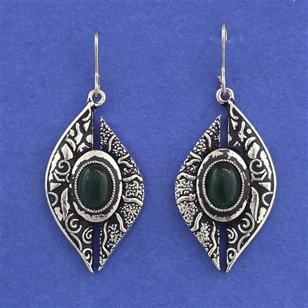 Oxidised Classic Earring With Oxidised Plating