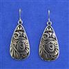 Oxidised Classic Earring With Oxidised Plating
