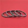 Oxidised Classic Bangles With Oxidised Plating
