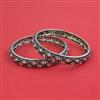 Oxidised Classic Bangles With Oxidised Plating