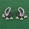 Oxidised Classic Earring With Oxidised Plating
