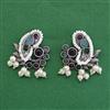 Oxidised Classic Earring With Oxidised Plating