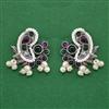 Oxidised Classic Earring With Oxidised Plating