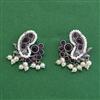 Oxidised Classic Earring With Oxidised Plating
