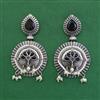 Oxidised Classic Earring With Oxidised Plating