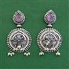 Oxidised Classic Earring With Oxidised Plating