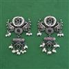 Oxidised Classic Earring With Oxidised Plating