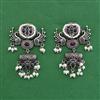 Oxidised Classic Earring With Oxidised Plating