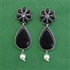 Oxidised Classic Earring With Oxidised Plating