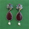 Oxidised Classic Earring With Oxidised Plating