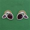 Oxidised Classic Earring With 2 Tone Plating