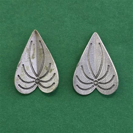 Oxidised Classic Earring With Oxidised Plating
