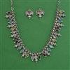 Oxidised Classic Necklace With Oxidised Plating